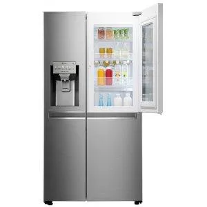یخچال و فریزر ساید بای ساید ال جی مدل X267 silver